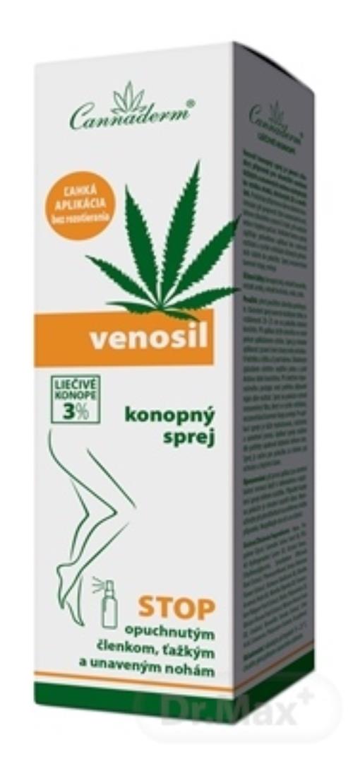 Cannaderm Venosil konopný sprej