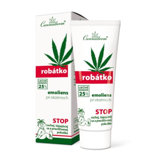 Cannaderm Robátko Emoliens krém na atopický ekzém 75 g Cannaderm Robátko Emoliens krém na atopický ekzém 75 g