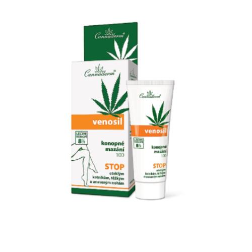 Cannaderm VENOSIL konopné mazanie na unavené nohy 100 ml Cannaderm VENOSIL konopné mazanie na unavené nohy 100 ml