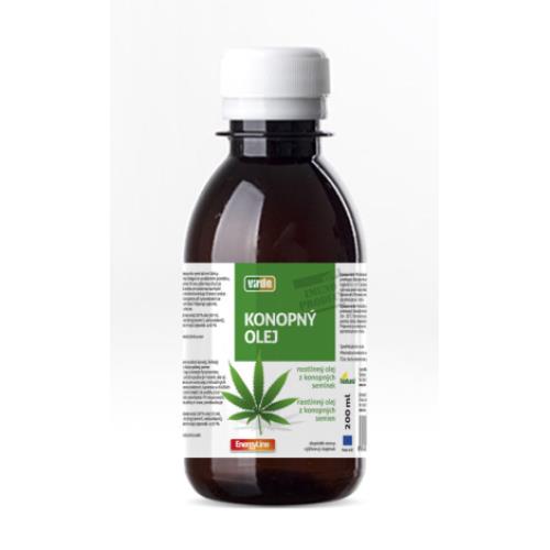 VIRDE KONOPNÝ OLEJ rastlinný olej 200 ml VIRDE KONOPNÝ OLEJ rastlinný olej 200 ml