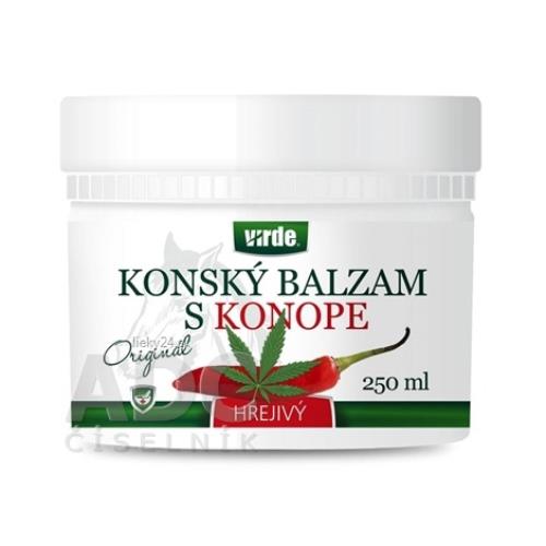VIRDE KONSKÝ BALZAM S KONOPOU hrejivý VIRDE KONSKÝ BALZAM S KONOPOU hrejivý