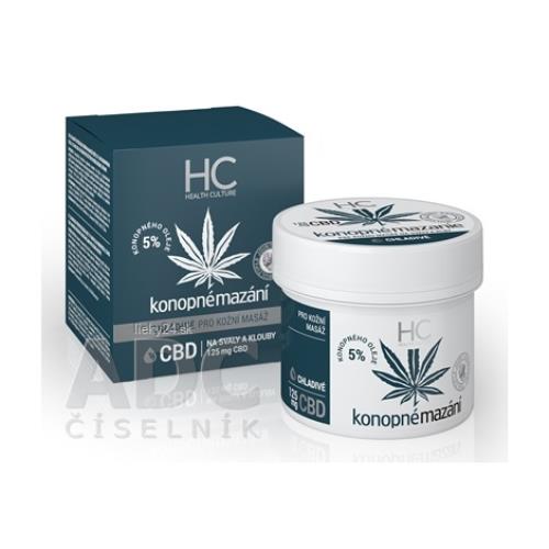 Health Culture Konopné mazanie chladivé s CBD Health Culture Konopné mazanie chladivé s CBD