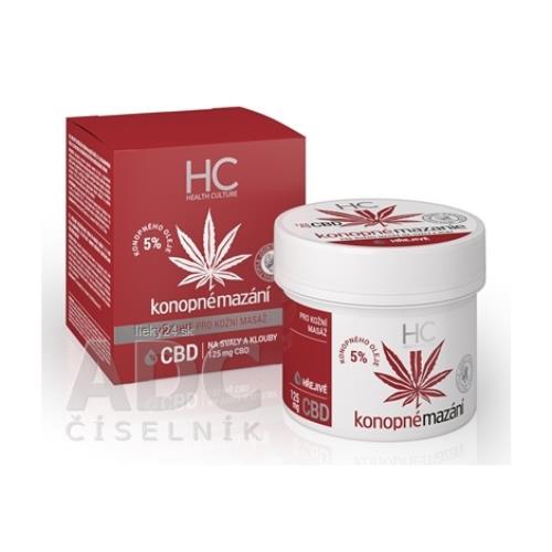 Health Culture Konopné mazanie hrejivé s CBD Health Culture Konopné mazanie hrejivé s CBD