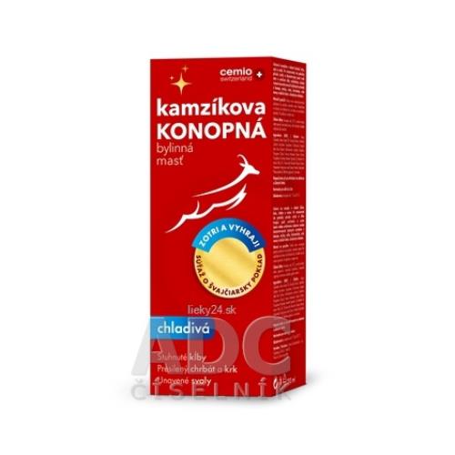 Cemio Kamzíkova konopná masť