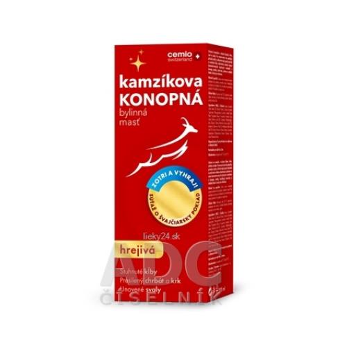 Cemio Kamzíkova konopná masť