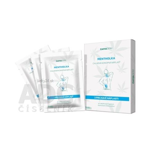 Cannaderm MENTHOLKA chladivá konopná náplasť