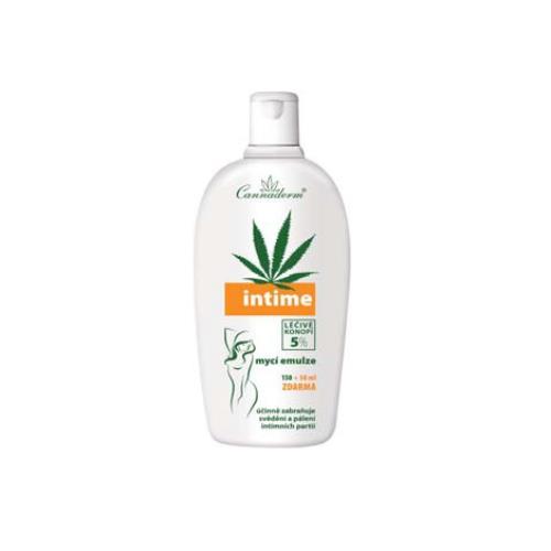 Cannaderm Intime umývacia emulzia na intímnu hygienu 150 + 50 ml ZDARMA Cannaderm Intime umývacia emulzia na intímnu hygienu 150 + 50 ml ZDARMA
