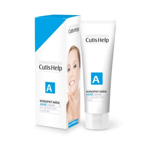 CutisHelp AKNÉ konopný krém denný 30 ml CutisHelp AKNÉ konopný krém denný 30 ml