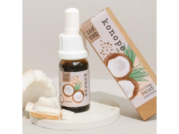 Konope co. 15% CBD Kokos Broad Spectrum 1500mg Konope co. 15% CBD Kokos Broad Spectrum 1500mg