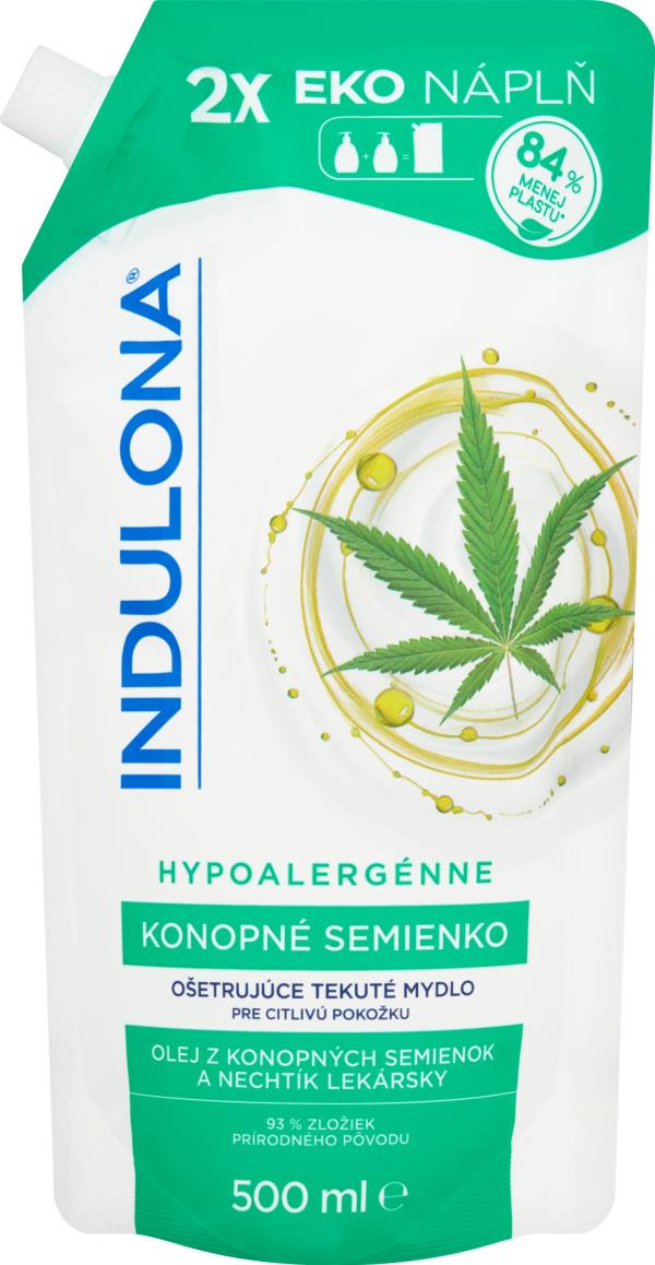 INDULONA Tekuté mydlo Konopné semienko INDULONA Tekuté mydlo Konopné semienko