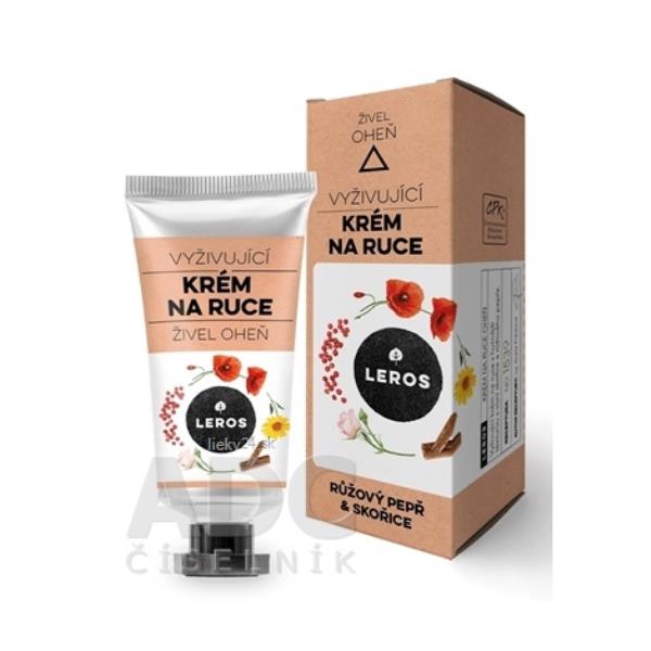 LEROS VYŽIVUJÚCI KRÉM NA RUKY ŽIVEL OHEŇ